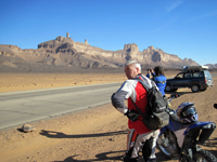 Weg durch die Wüste